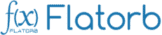 Flatorb logo for rfid barcode gps IoT and web solutions provider